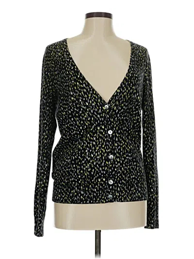 Pre-owned Ann Taylor Long Sleeve T-shirt In Black