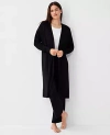 Ann Taylor Lounge Duster In Black