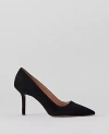 Ann Taylor Mae Suede Pump In Black