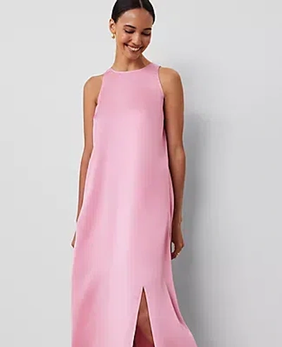 Ann Taylor Maxi Swing Dress In Enchanted Pink