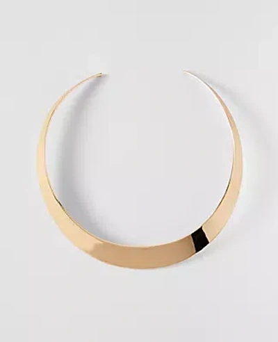 Ann Taylor Metal Cuff Necklace In Purple