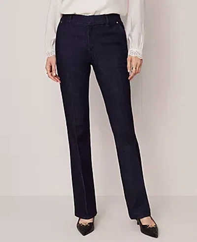 Ann Taylor Mid Rise Boot Jean In Black