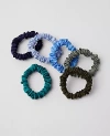 Ann Taylor Mini Scrunchie Set In Night Sky