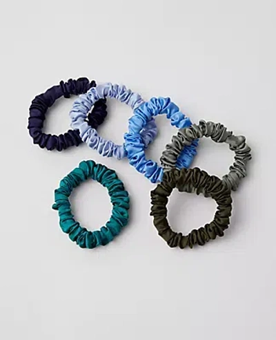 Ann Taylor Mini Scrunchie Set In Night Sky