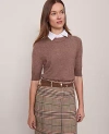 Ann Taylor Mix Media Sweater Tee