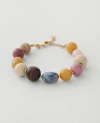 Ann Taylor Mixed Beaded Bracelet In Multi