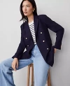Ann Taylor Modern Blazer In Night Sky