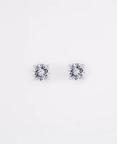 Ann Taylor Modern Stud Earrings In Silver