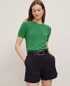 Ann Taylor Modern Sweater Tee In Green