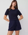 Ann Taylor Modern Sweater Tee In Night Sky