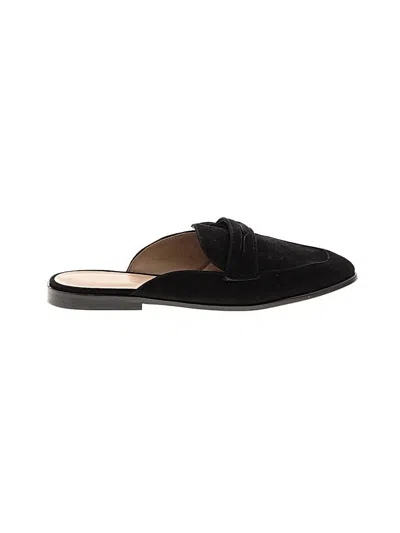 Pre-owned Ann Taylor Mule/clog In Black