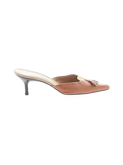 Pre-owned Ann Taylor Mule/clog In Brown