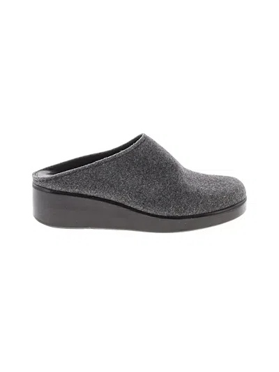 Pre-owned Ann Taylor Mule/clog In Gray