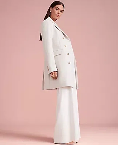 Ann Taylor Notch Collar Coat In Sand Shell