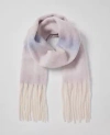 Ann Taylor Ombre Fuzzy Scarf In Autumn Rose