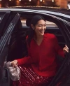 Ann Taylor Oversized V-neck Sweater In Iconic Red