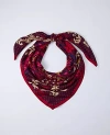 Ann Taylor Paisley Oversized Silk Scarf
