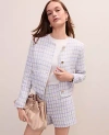 Ann Taylor Patch Pocket Jacket In White
