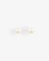 Ann Taylor Pearl Stud Earrings In Neutral