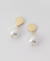 Ann Taylor Pearlized Drop Earrings