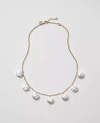 Ann Taylor Pearlized Statement Necklace
