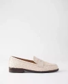 Ann Taylor Penny Loafers In Pearl Shadow