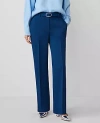 Ann Taylor Petite Belted Boot Pant - Curvy Fit In Sea Storm