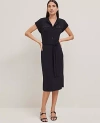 Ann Taylor Petite Belted Knit Shirtdress