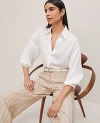 Ann Taylor Blouson Sleeve Shirt