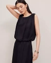 Ann Taylor Petite Bubble Hem Tank Top