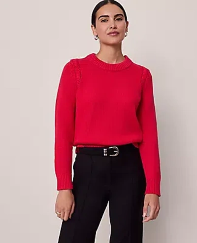 Ann Taylor Petite Chunky Wedge Sweater