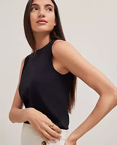 Ann Taylor Petite Crew Neck Shell Top