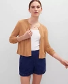 Ann Taylor Petite Cropped Open Cardigan