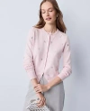 Ann Taylor Petite Crystal Embellished Ann Cardigan