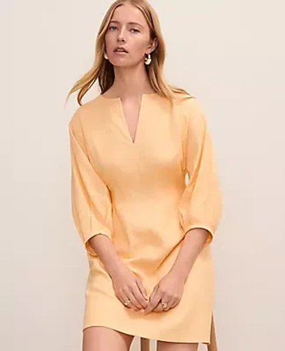 Ann Taylor Petite Pintucked Mini Dress