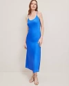 Ann Taylor Petite Satin Slip Dress