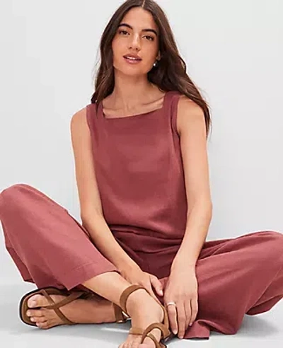 Ann Taylor Petite Weekend Collection Bubble Hem Top