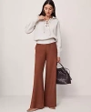 Ann Taylor Petite Weekend Collection Easy Wide-leg Pant In Multi