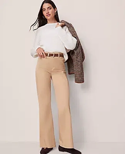 Ann Taylor Petite Weekend Collection Go-everywhere Flare Pant In Multi