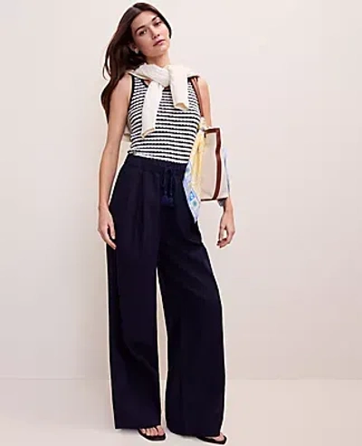 Ann Taylor Petite Weekend Easy Fit Wide-leg Pant