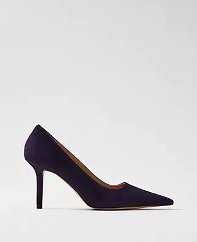 Ann Taylor Pointy Toe Suede Pumps