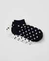 Ann Taylor Polka Dot Ankle Sock Set In Black