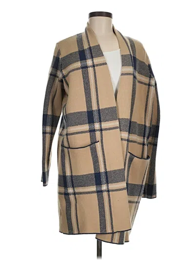Pre-owned Ann Taylor Poncho In Brown