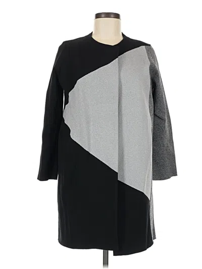 Pre-owned Ann Taylor Poncho In Gray