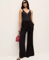 Ann Taylor Pull-on Wide Leg Pant In Black