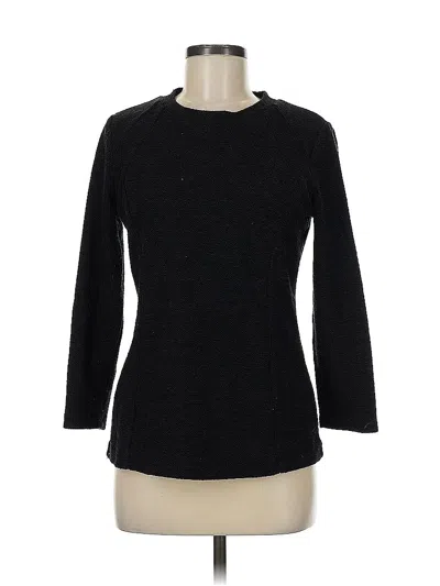 Pre-owned Ann Taylor Pullover Sweater In Black