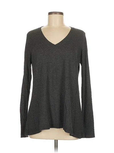 Pre-owned Ann Taylor Pullover Sweater In Black