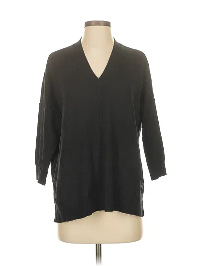 Pre-owned Ann Taylor Pullover Sweater In Black