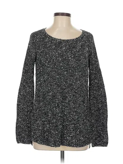 Pre-owned Ann Taylor Pullover Sweater In Black