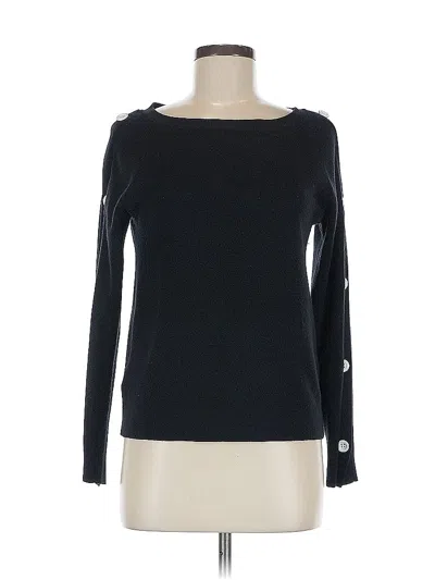 Pre-owned Ann Taylor Pullover Sweater In Black